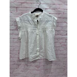 Universal Thread white blouse size medium